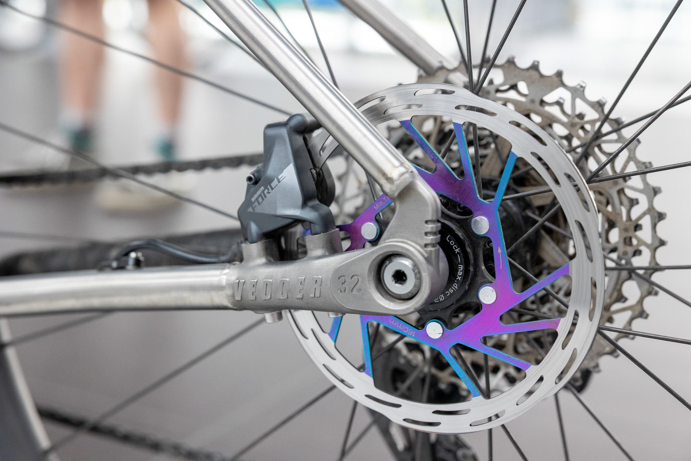 Vedder from Unpaved Bikes at Bespoked Show Dresden 2026