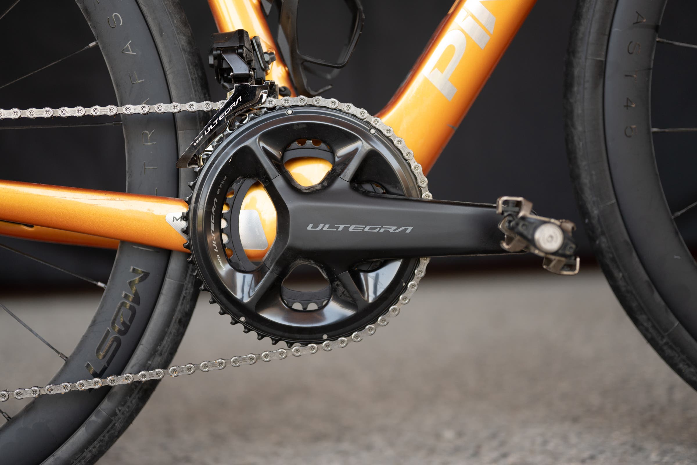 Shimano Ultegra on a Pinarello X7 endurance road bike