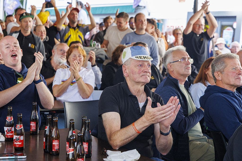 Belgian fans road worlds