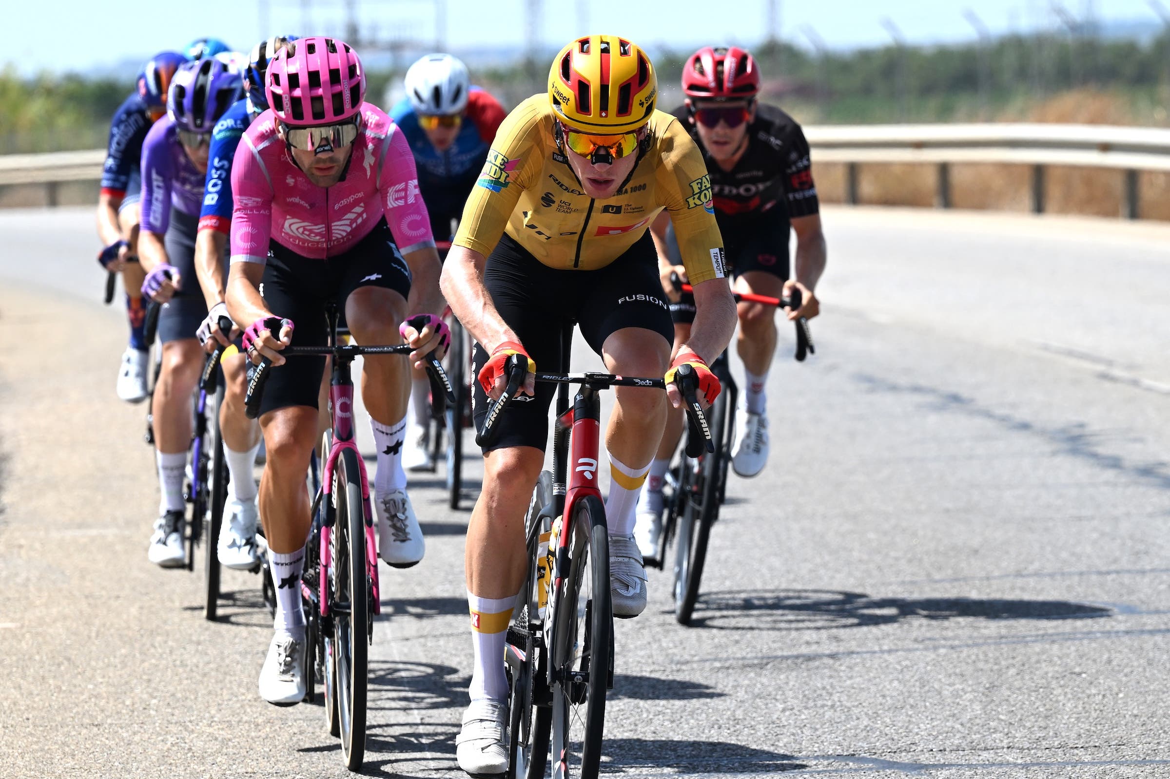 Andreas Leknessund was one of the strongest on stage 15 (Photo: Tim de Waele/Getty Images)