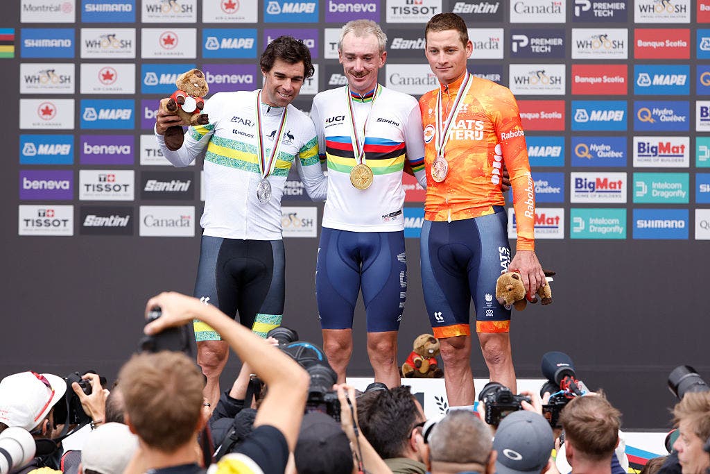 McNulty will debut the rainbow jersey in Italy.