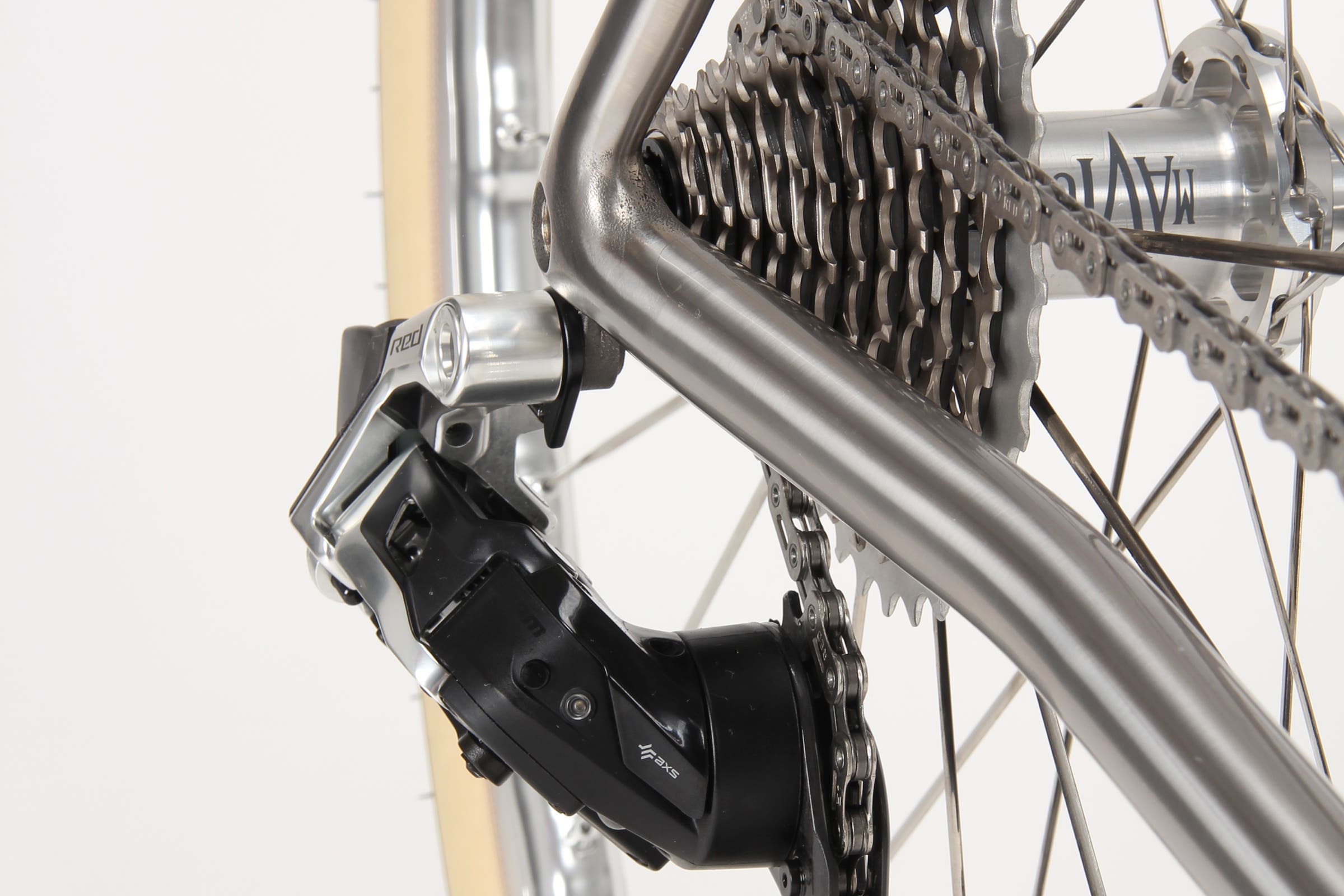 Firefly Bicycles rim brake with 40mm tires