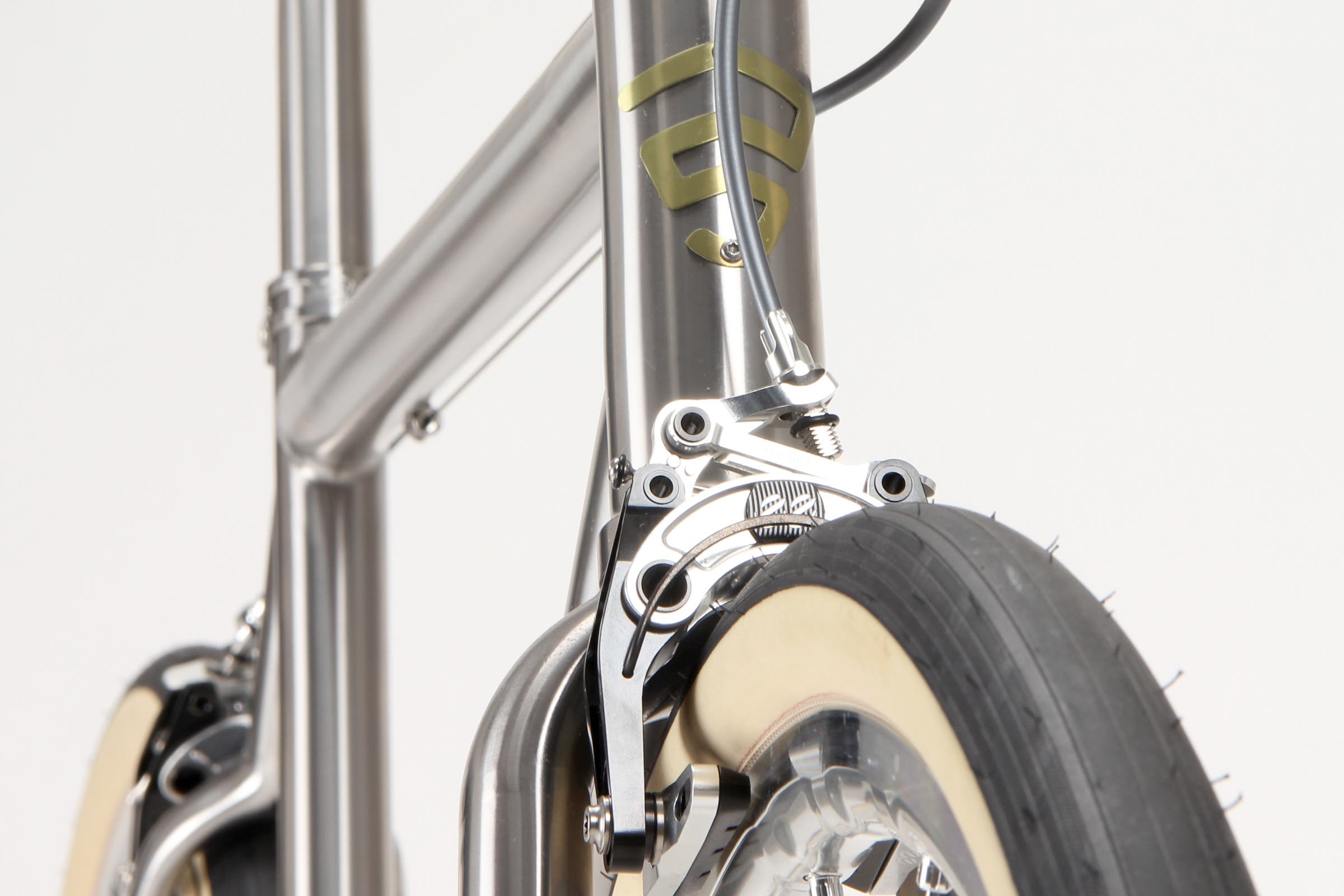 Firefly Bicycles rim brake with 40mm tires
