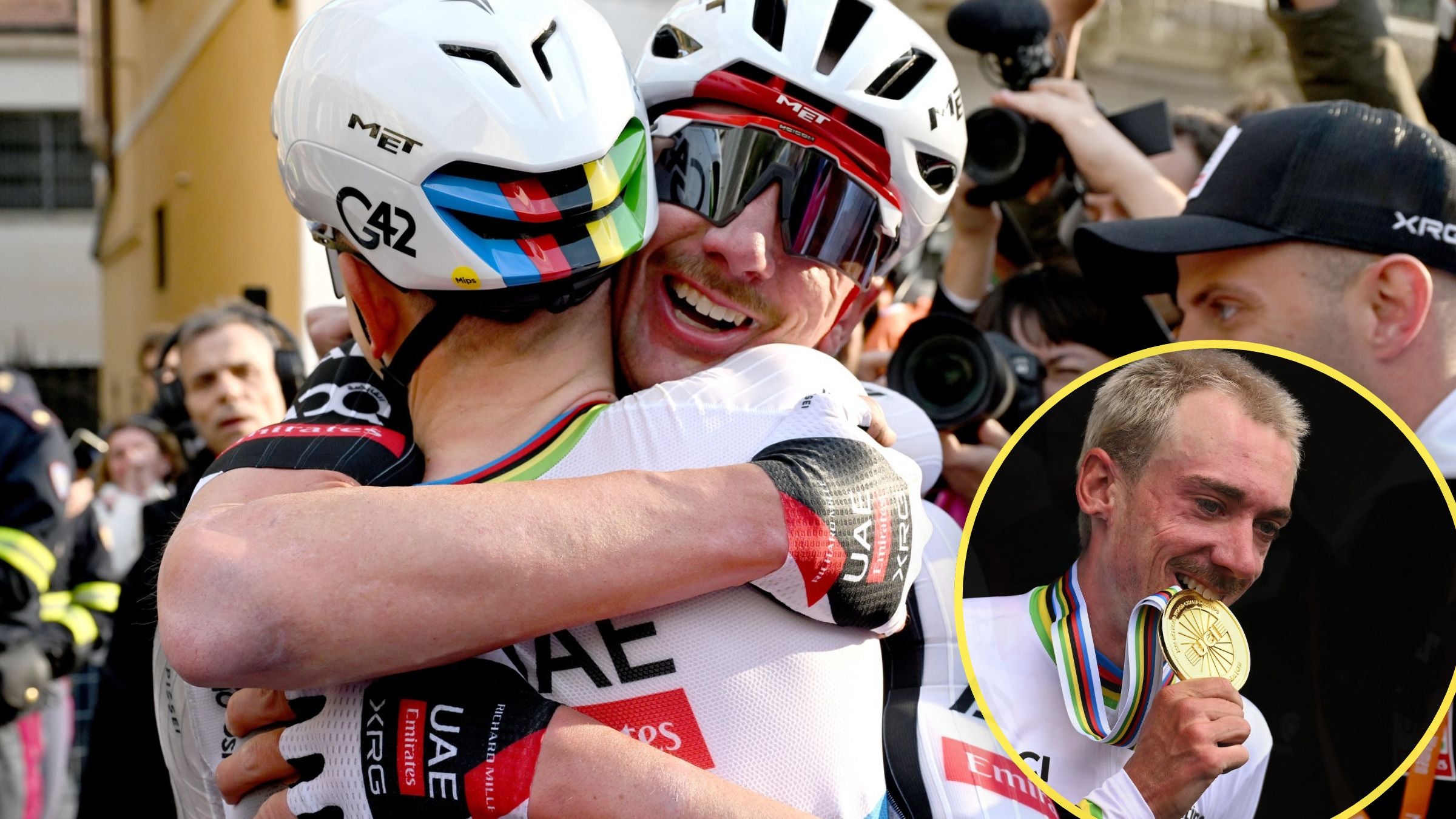 McNulty knows he'll still be working for Pogačar in the rainbow jersey.