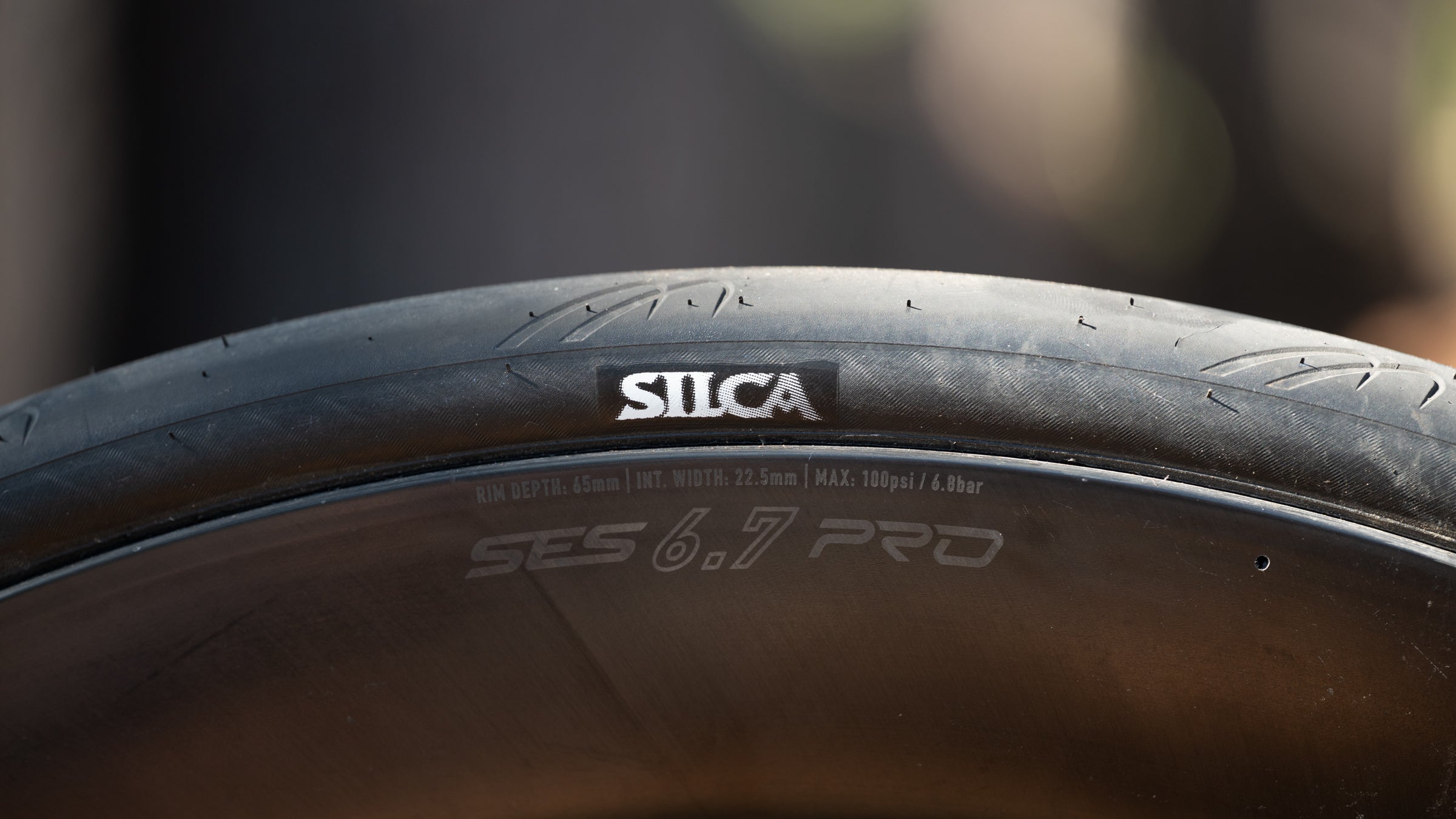 Silca Protocol RCR 29 road tire on an Enve 6.7 Pro wheel