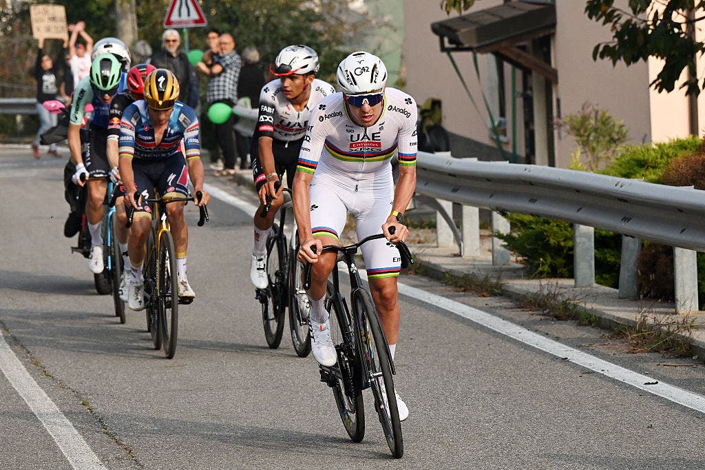 Who will step up at Il Lombardia in the absence of Pogačar?