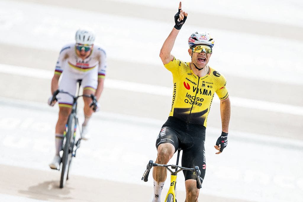 Wout van Aert was back to his best in 2026 after a difficult 2025.