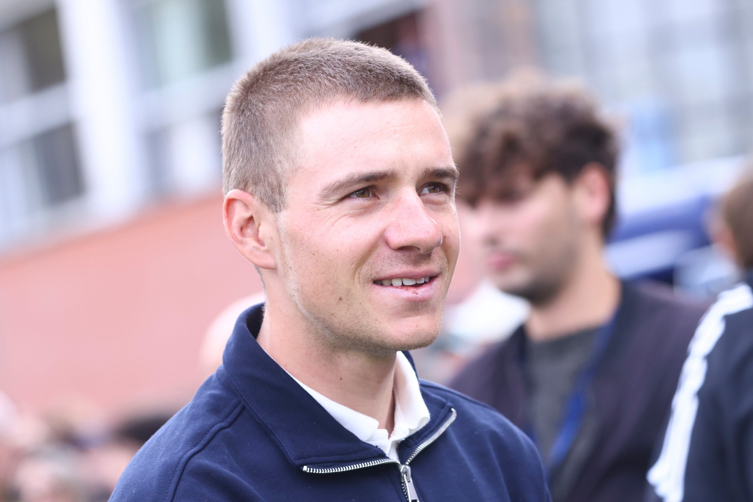Remco Evenepoel has had a interesting off season, visiting the US and also attending the Serie A match between Como 1907 and AS Roma in October 11, 2026. (Photo: Mairo Cinquetti/NurPhoto via Getty Images)