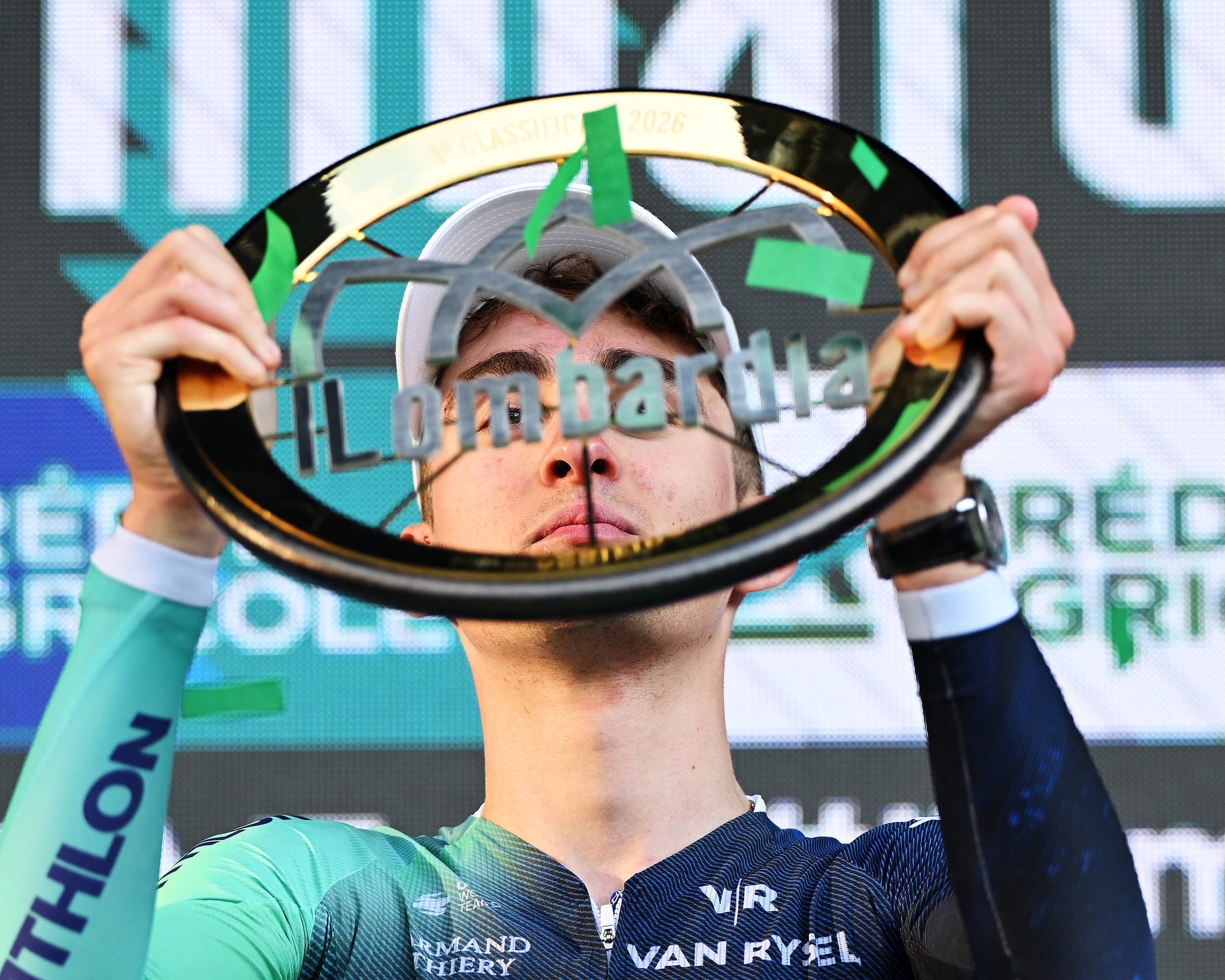 Paul Seixas is the youngest-ever winner of Il Lombardia (Photo: Dario Belingheri/Getty Images)