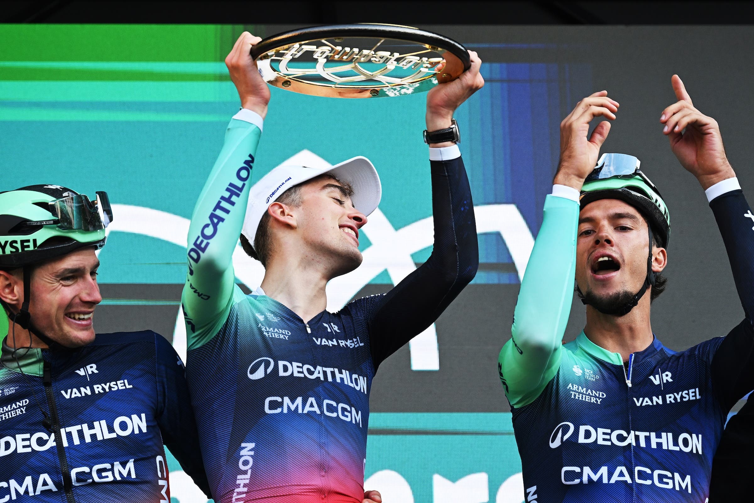 Paul Seixas won Il Lombardia in the absence of Tadej Pogačar, the five-time champ (Photo: Dario Belingheri/Getty Images)
