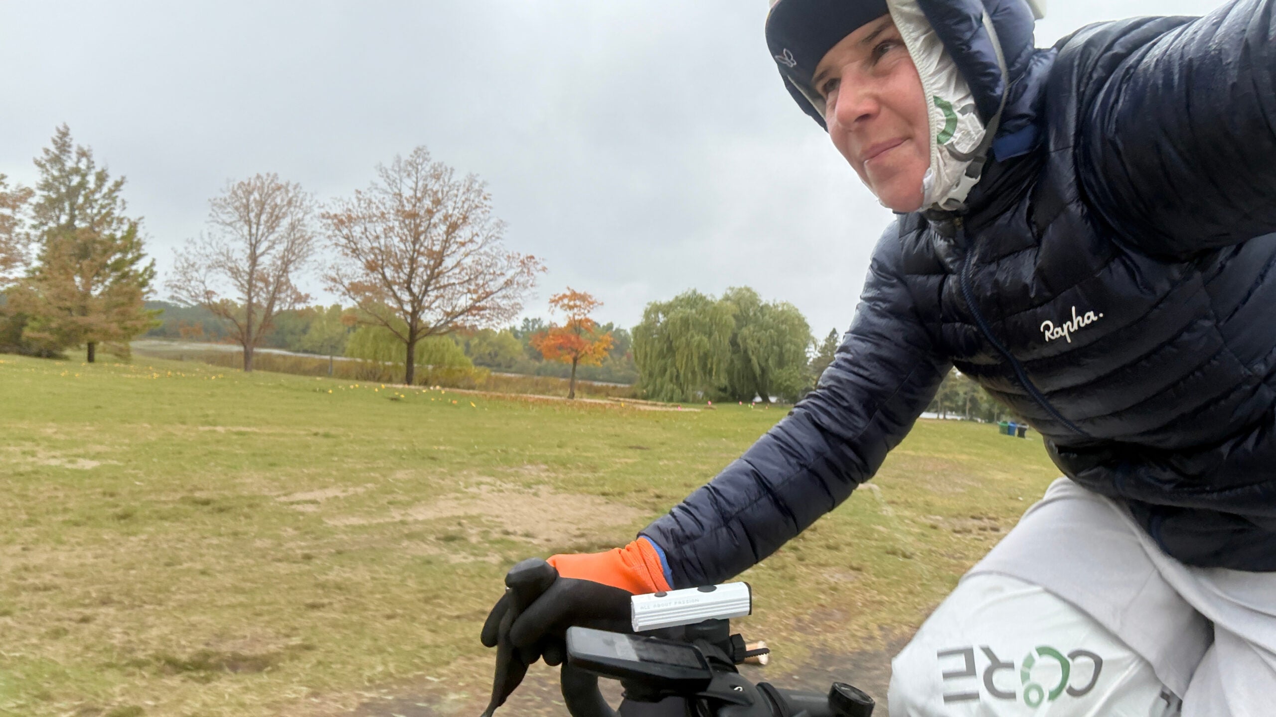 Lisa Charlebois heat training
