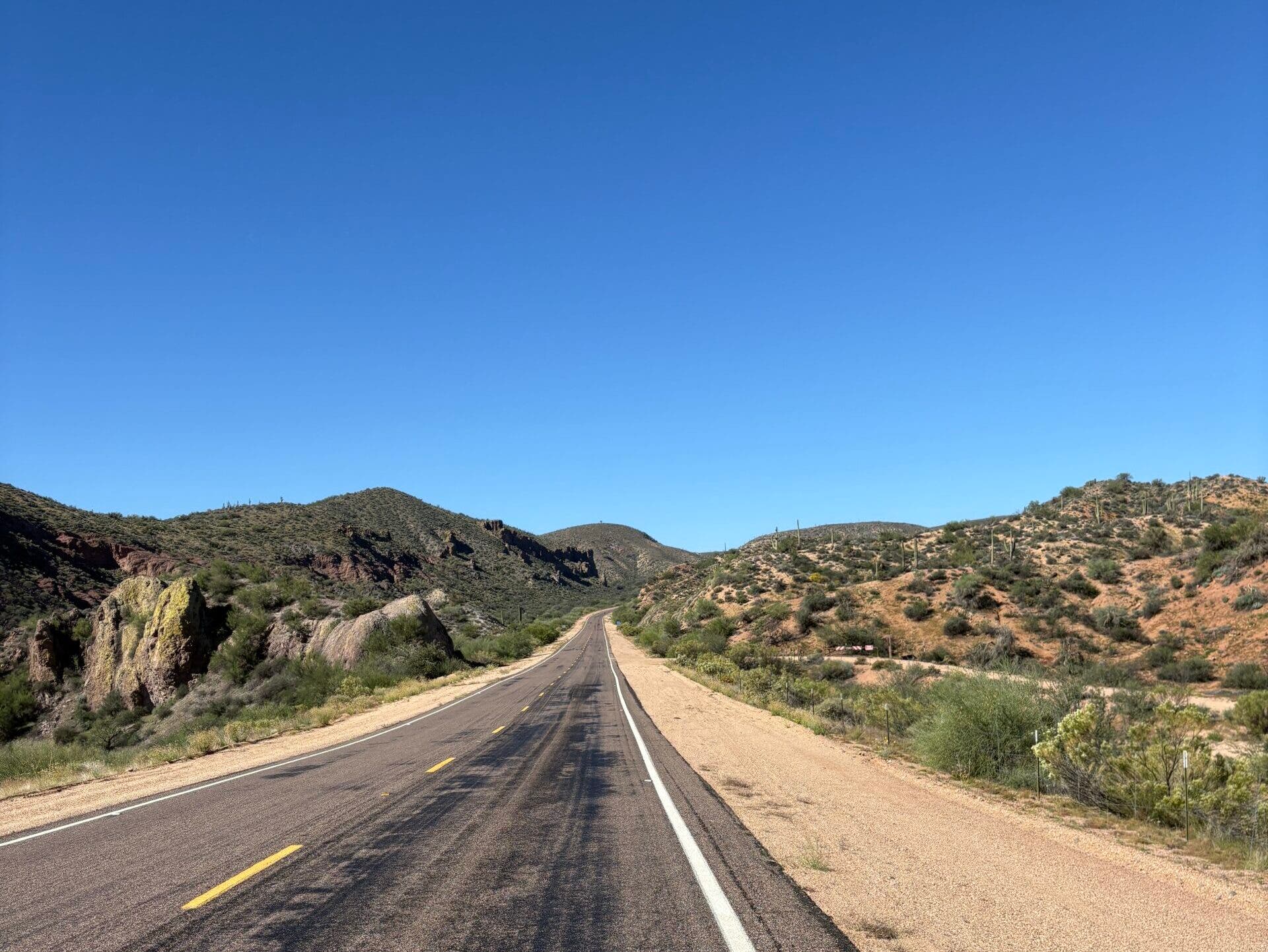 Bartlett Dam Road near Phoenix