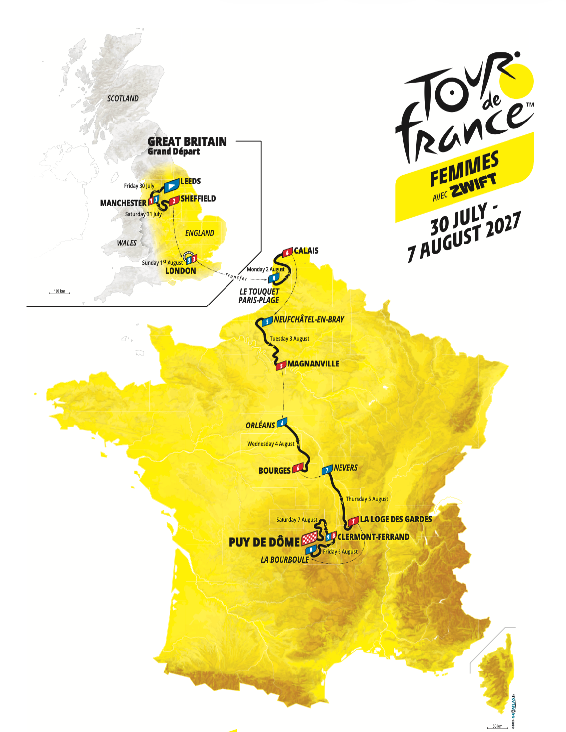 Tour de France Femmes 2027