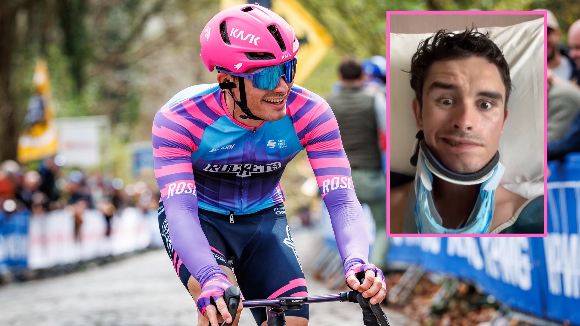 Pro Cyclist Ronan Augé Faces Recovery After Serious Crash