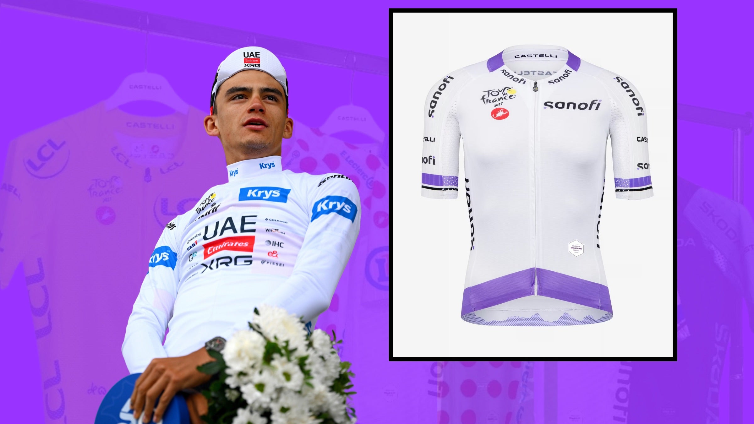 New Tour de France white jersey