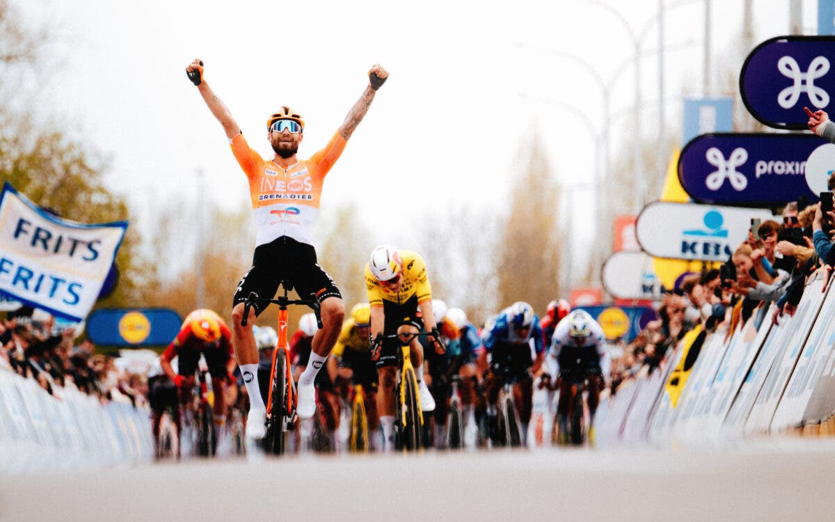 Here's hoping we see Filippo Ganna doing more of this after his move to Lidl-Trek. His road racing talents are being untapped right now.